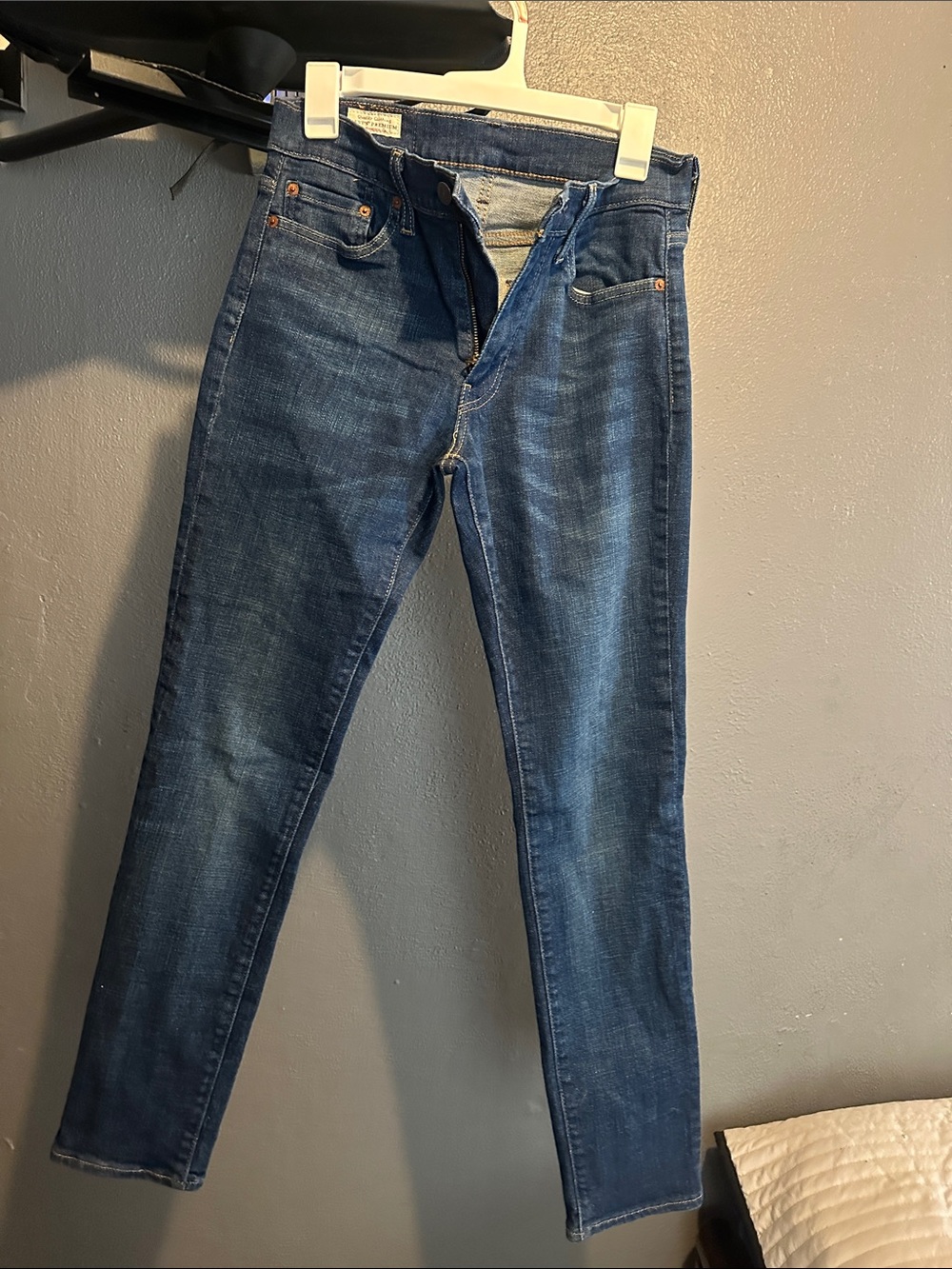 Levi's menSkinny Jeans in Dark Blue Wash